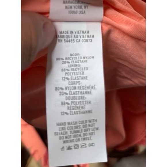 Aerie Women's Wrap One Piece Flroal Pink Swimsuit Sz XL Padded Summer NWT! - Picture 9 of 12